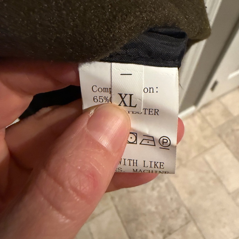 NWOT Men's Green Peacoat - Picture 3 of 4